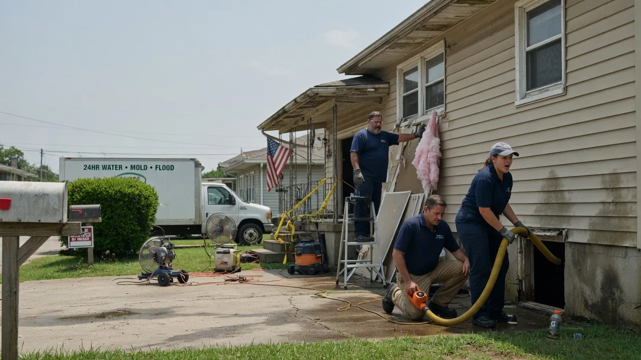 Water Damage Repair in Kingsville, MO near me